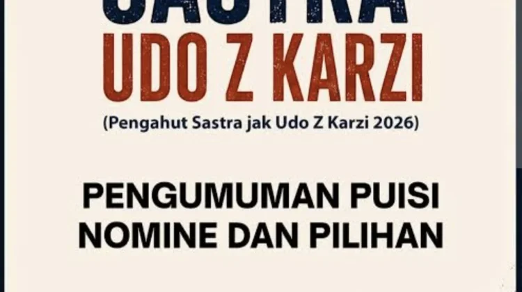 Puisi Hidupkan Kembali Nama Kampung Air Tarung yang Hilang dari Peta