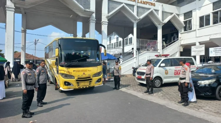 Tabligh Akbar di Al Furqon, Polresta Bandar Lampung Kerahkan Puluhan Personel