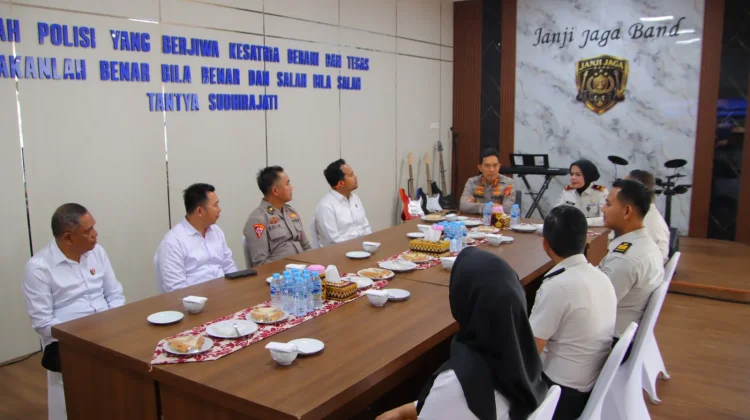 Kapolresta Bandar Lampung dan Kalapas Kelas I Perkuat Sinergi