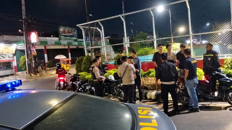 Antisipasi Kejahatan Jalanan, Polsek Labuhan Ratu Gencar Patroli Dini Hari
