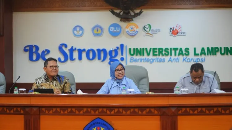Rektor Unila Dorong Kampus Bangun Budaya Mutu Berkelanjutan