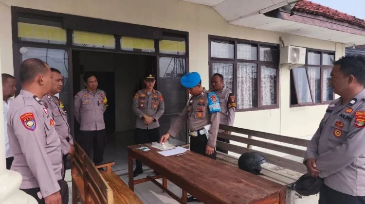 Polres Lampung Utara Tes Urine 7 Personel Polsek Abung Semuli
