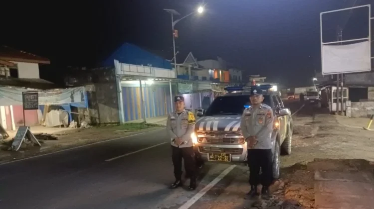 Cegah C3 Malam Hari, Polsek Sekincau Intensifkan Patroli Rawan Malam