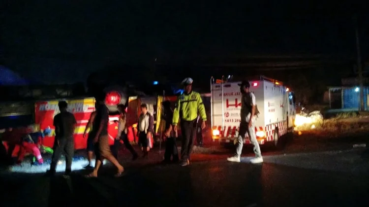 Polisi Selidiki Dugaan Microsleep Sopir Bus Mesuji
