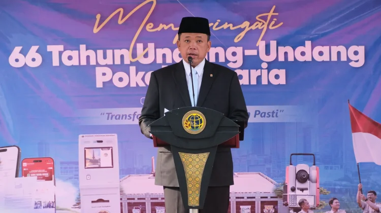 6 Tahun UUPA, ATR/BPN Akselerasi Program Strategis Pertanahan