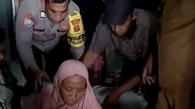 Bhabinkamtibmas Polsek Terbanggi Besar Gerak Cepat Bantu Warga Pengidap Kanker