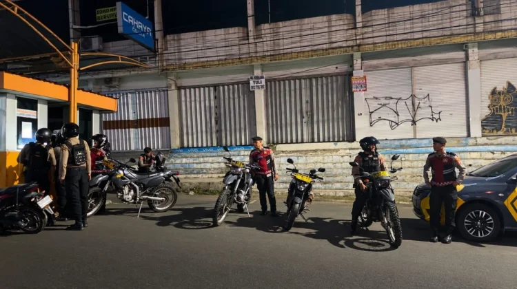 Patroli Malam Digencarkan, Polisi Sasar Pusat Pertokoan di Bandar Lampung