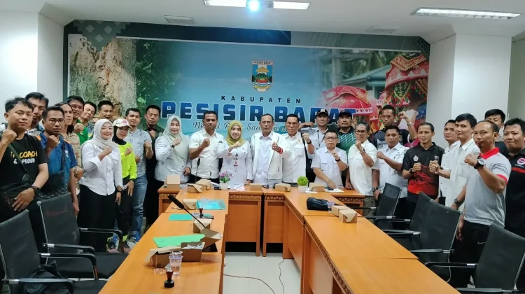 KONI Lampung Tunjuk Caretaker Pengurus Pesisir Barat