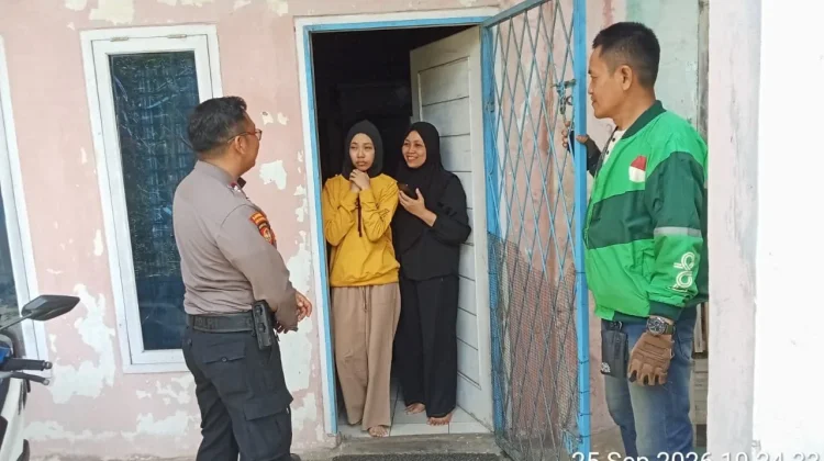 Respons Laporan 110, Polisi Selesaikan Permasalahan Keluarga di Rajabasa