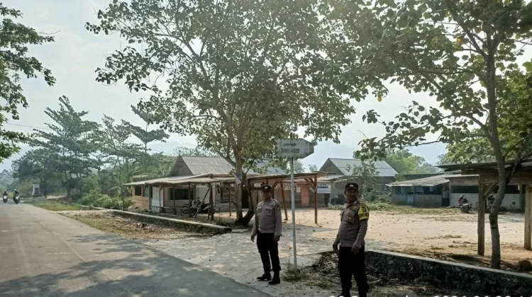Polsek Bandar Negeri Suoh Gelar PAM Rawan Pagi