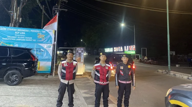 Polres Lampung Barat Gelar Patroli Presisi QR Janji Jaga