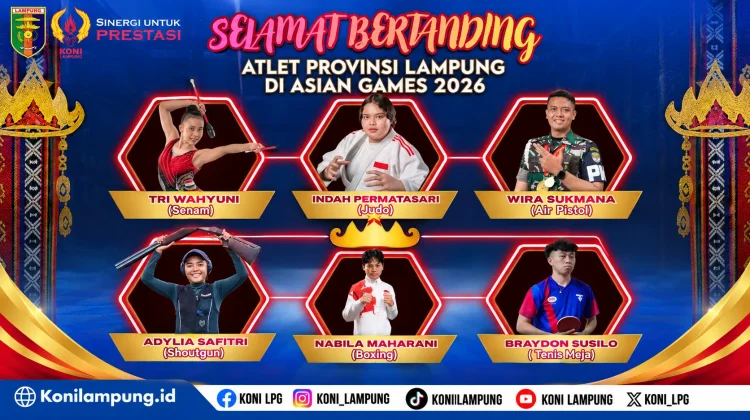 Doa dan Dukungan Mengiringi Perjuangan Atlet Lampung di ASEAN Games