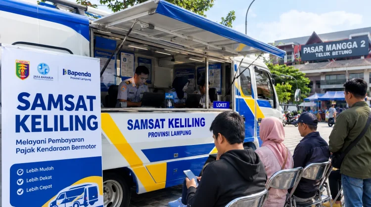 Cek Lokasi Samsat Keliling di Bandar Lampung Beserta Jadwalnya