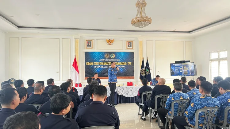 Rutan Bandar Lampung Mantapkan Soliditas Regu Pengamanan