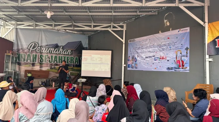 PGN Area Lampung Edukasi Warga soal Keamanan Jargas Rumah Tangga