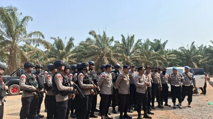 Pengamanan Sengketa Lahan Mesuji Diperkuat Personel Gabungan