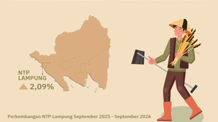 NTP Lampung Naik, Hortikultura Tumbuh Paling Tinggi