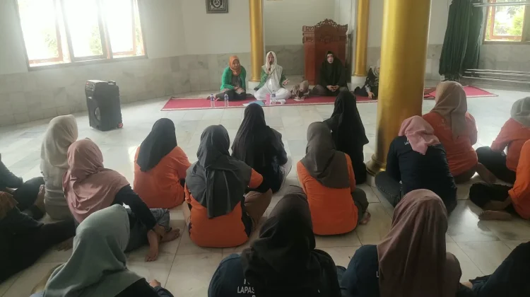 Lapas Perempuan Bandar Lampung Perkuat Mental Warga Binaan