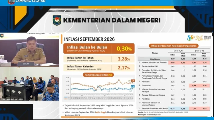 Harga Beras Naik, Pemkab Lampung Selatan Perkuat Pengendalian Pangan