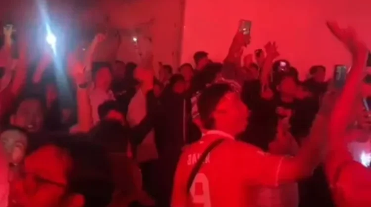 Suporter Lampung Rasakan Euforia Juara Timnas