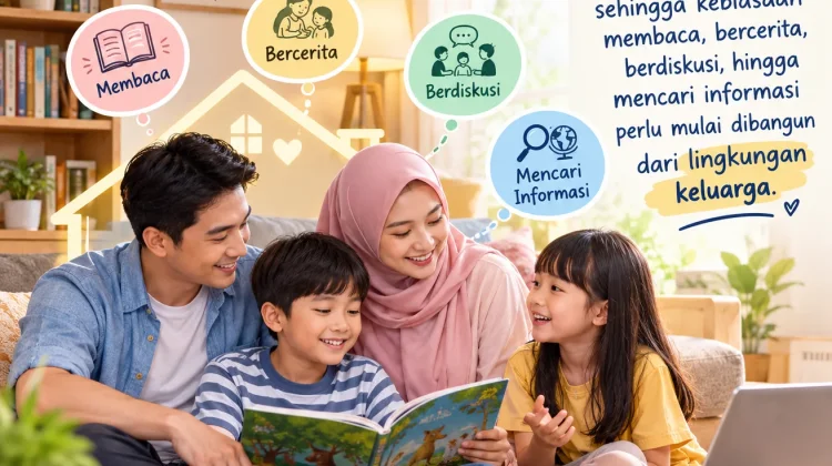 Keluarga sebagai Fondasi Budaya Literasi Anak