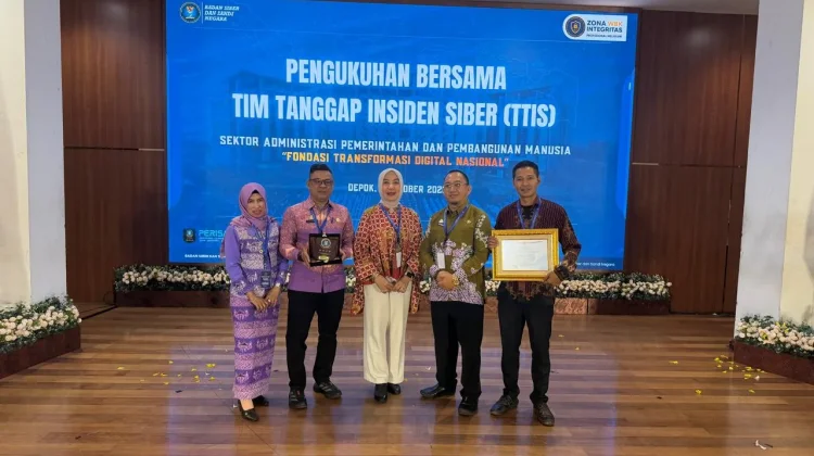 Tubaba Masuk 59 Instansi yang Dikukuhkan sebagai Tim Tanggap Insiden Siber