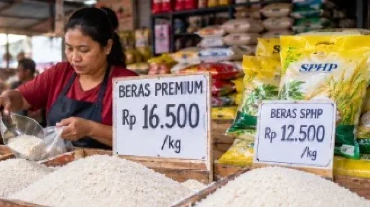 Kemarau Panjang Picu Kenaikan Harga Beras Premium