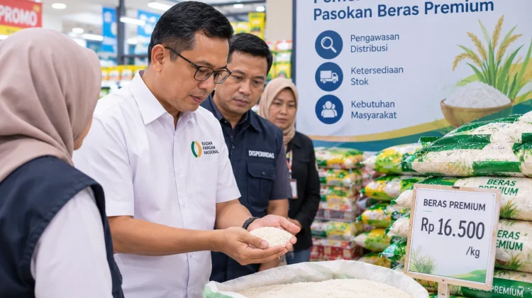 Pemerintah Jaga Ketersediaan Beras Premium di Ritel