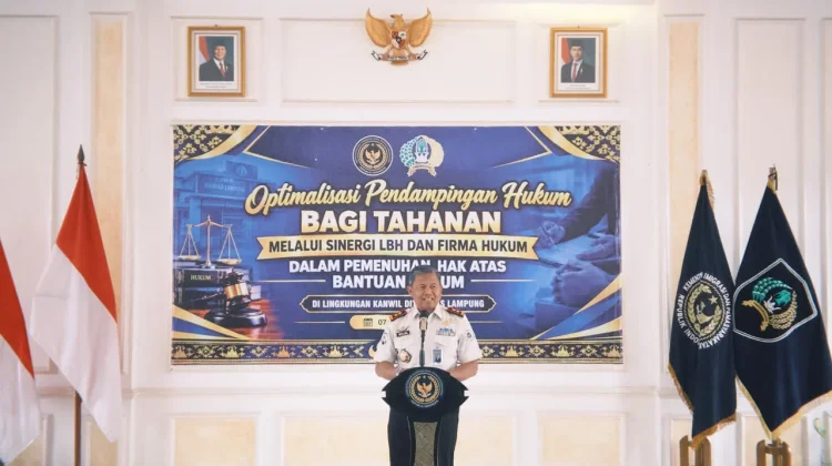 Ditjenpas Lampung Perkuat Akses Bantuan Hukum bagi Tahanan dan Warga Binaan