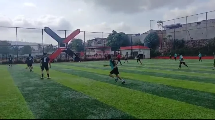Tim Mini Soccer PWI Lampung Menang Telak 7-1 atas Peradi FC - RRI.co.id