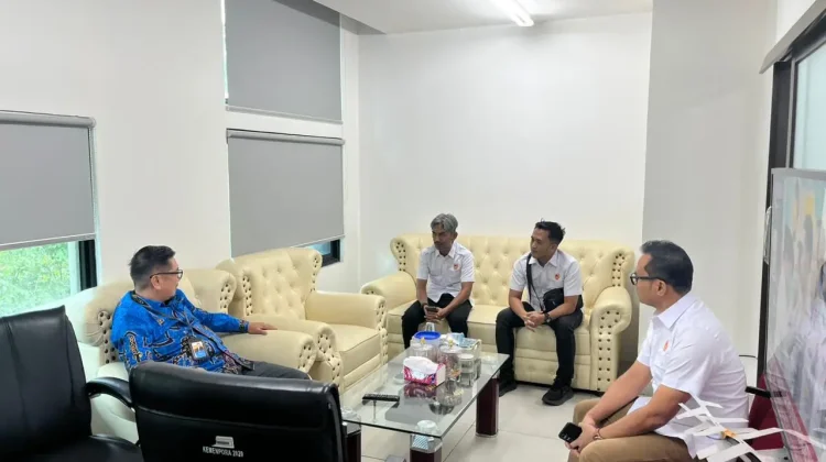 KONI Lampung Kunjungi Kemenpora Ajukan Sarana Olahraga