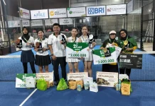 Turnamen HIPMI Padel Lampung Sukses Digelar