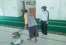 Kalapas Kelas I Bandar Lampung Pimpin Korve Sambut Ramadan