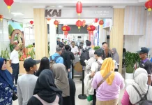 Libur Imlek, KAI Tanjungkarang Layani 20 Ribu Lebih Penumpang