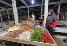 jelang Ramadan, Harga Cabai di Pasar Gedong Tataan Relatif Stabil
