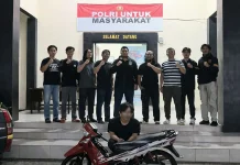 Seorang Anak di Tanggamus Curi Motor Milik Ayah Kandung