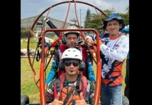 Paramotor Lampung Akselerasi Latihan di Taman Kehati