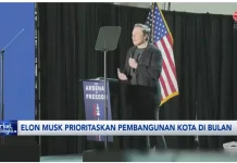 Elon Musk Wacanakan Pembangunan Kota di Bulan
