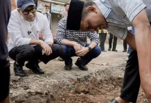 Gubernur Lampung Tinjau Ruas Jalan Pangeran Senopati