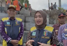 Wagub Lampung Tinjau Penanganan Longsor Simpang Umbar–Putih Doh