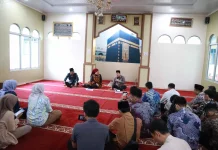 Kakanwil Kemenag Lampung Tausiyah di Kanwil Direktorat Jenderal Imigrasi