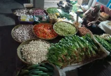 Harga Sayur di Pasar Gintung Bandarlampung Mulai Turun