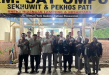 Kapolres Pesawaran Gandeng Mahasiswa Jaga Kondusivitas