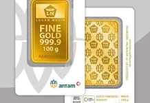 Melejit, Harga Emas Menjadi Rp3.135.000 per Gram