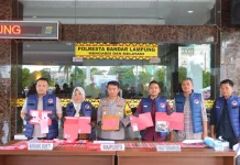 Polresta Bandar Lampung Ungkap 42 Kasus Narkoba, 58 Orang Ditangkap