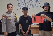Patroli Dini Hari, Polisi Amankan Pemuda Bawa Senjata Tajam