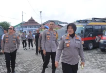 Polda Lampung Monitoring dan Asistensi di Polres Metro