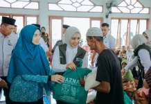 PKK Lampung Salurkan Bansos di Tubaba dan Tulang Bawang