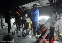 Observatorium Itera Amati Gerhana Bulan Total meski Hujan