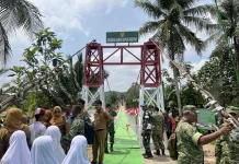 Bupati Pringsewu Sebut Jembatan Garuda Punya Peran Penting Bagi Warga